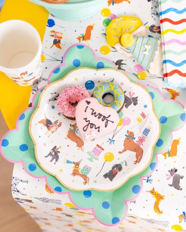 Dog Birthday Party Plate - 图片 4