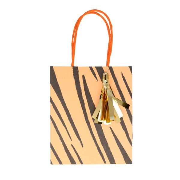 Safari Animal Print Party Bags (x8) - 图片 2