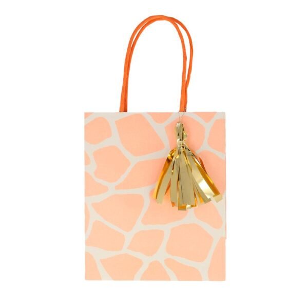 Safari Animal Print Party Bags (x8) - 图片 3