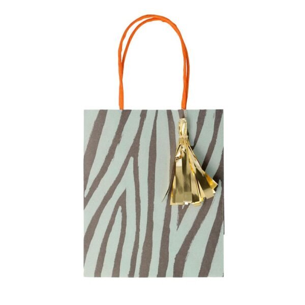 Safari Animal Print Party Bags (x8) - 图片 4