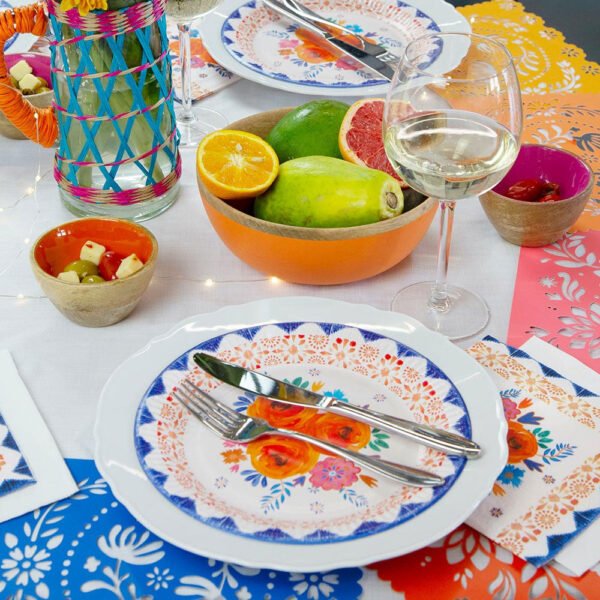 Boho Spice Floral Plates - 图片 2
