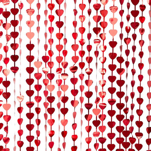 Red Heart Backdrop - 图片 2