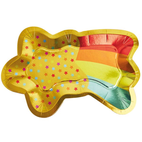 Shooting Star Shaped Party Plates