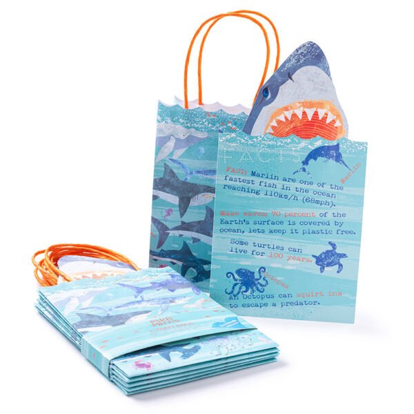 King of the Sea Paper Party Bags