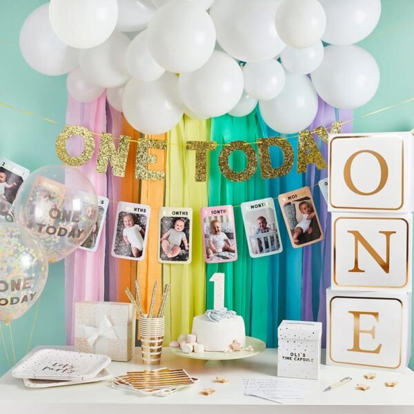 First Birthday Party Paper Block - 图片 3