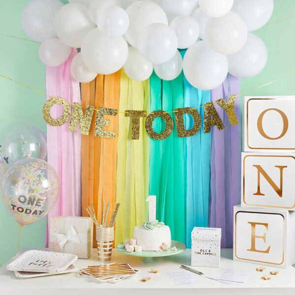 First Birthday Party Paper Block - 图片 4