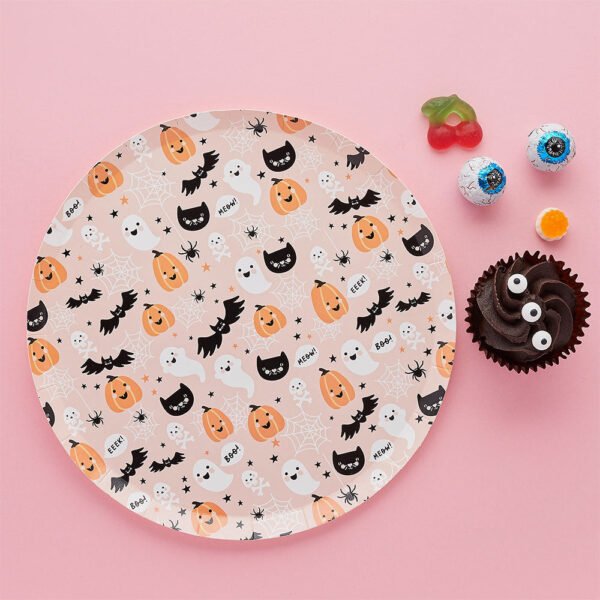 Halloween Character Paper Plates - 图片 3