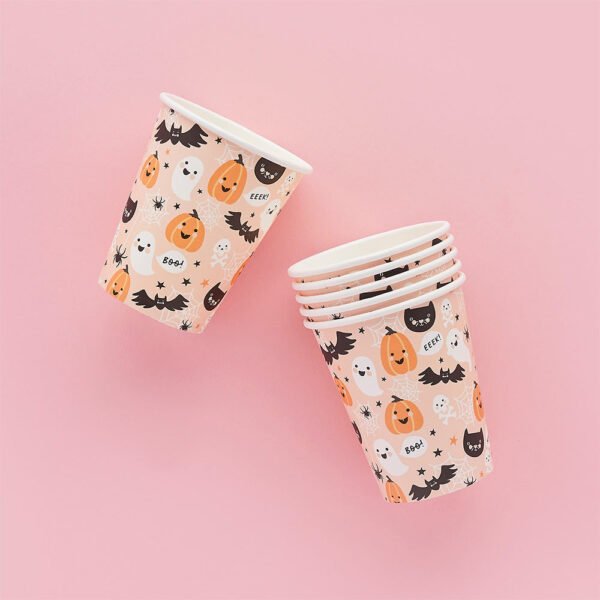 Halloween Character Paper Cups (x10) - 图片 2