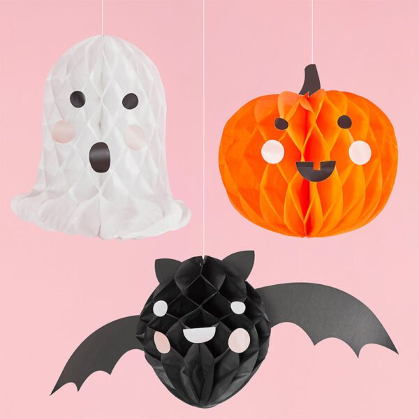 Halloween Character Honeycombs (x3) - 图片 2