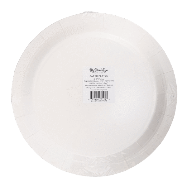 Disco Ball Paper Plate - 图片 8