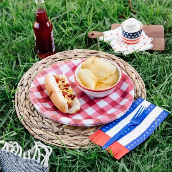 Stripes with Fringe Napkin - 图片 3