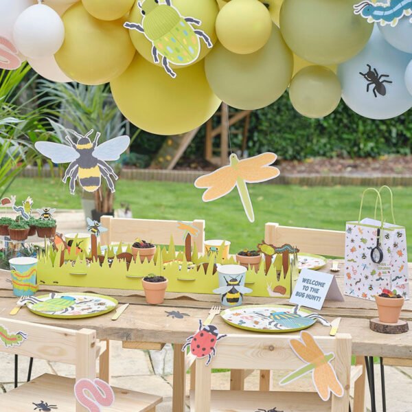 Bug Hunt Party Bags with Magnifying Glass (x5) - 图片 3