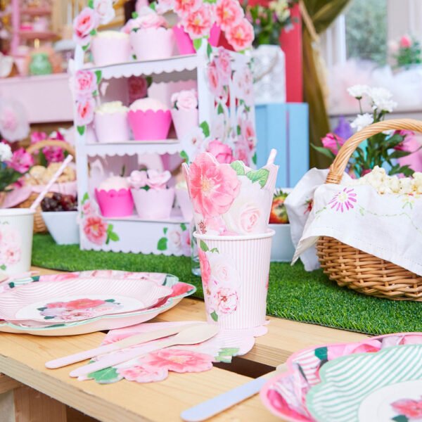 A Very English Rose Party Napkins - 图片 4
