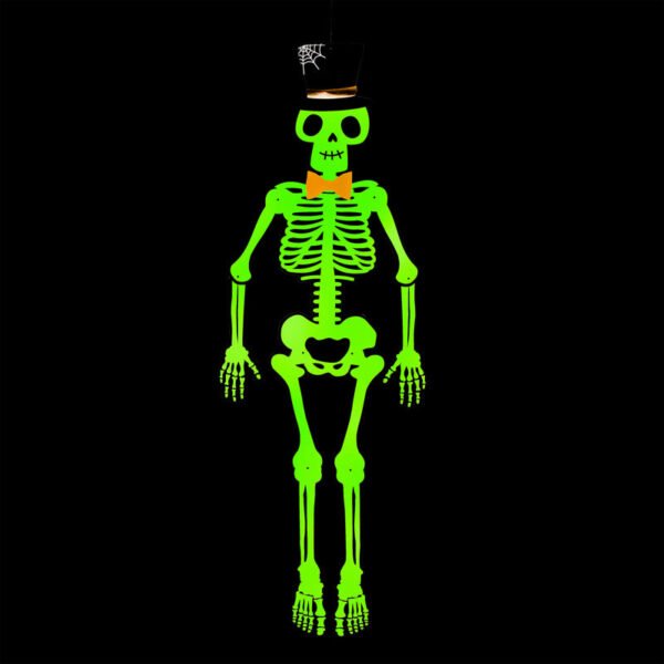 Hanging Skeleton Glow In the Dark Game