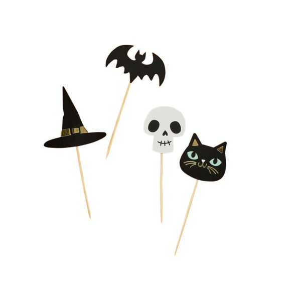 Halloween Gold Foiled Food Picks