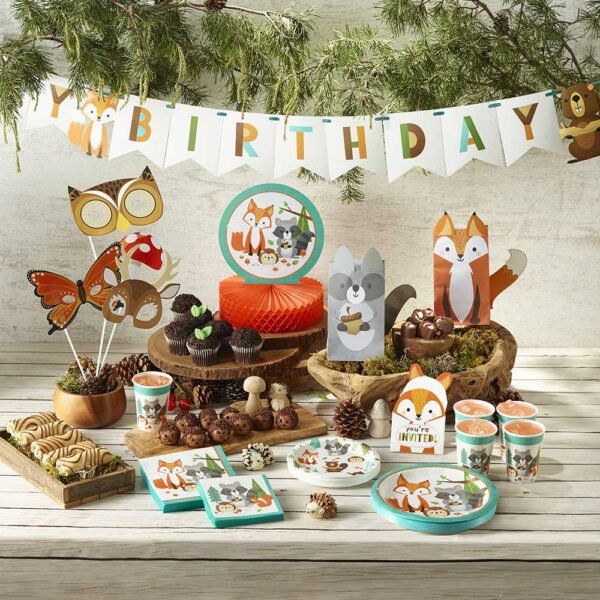 Woodland Animals Paper Treat Bags - 图片 2