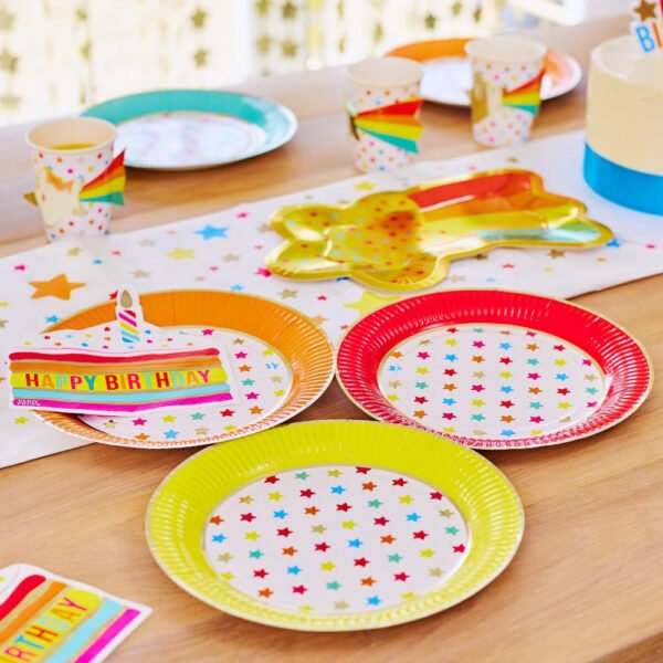 Shooting Star Party Plates (x8) - 图片 2