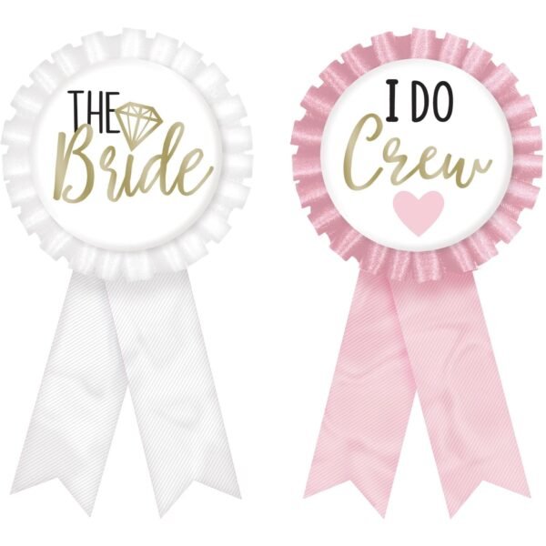 "I Do Crew" Bachelorette Award Ribbons