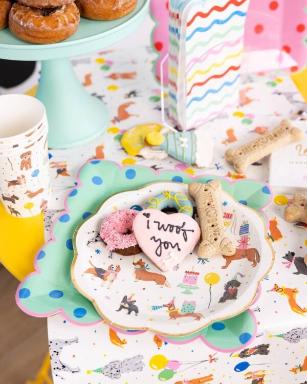 Dog Birthday Party Plate - 图片 3