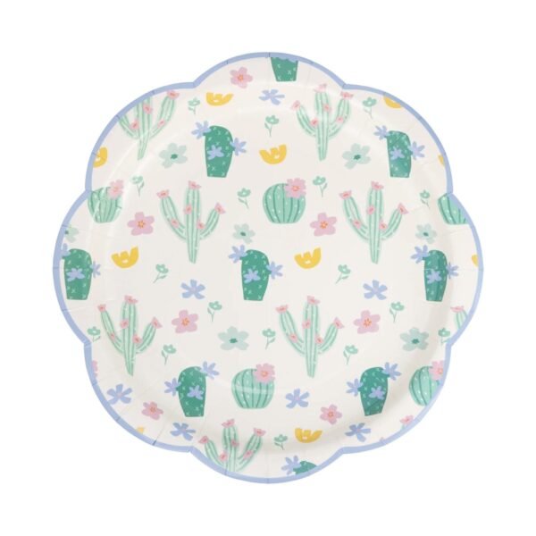Cactus Party Plates 8ct