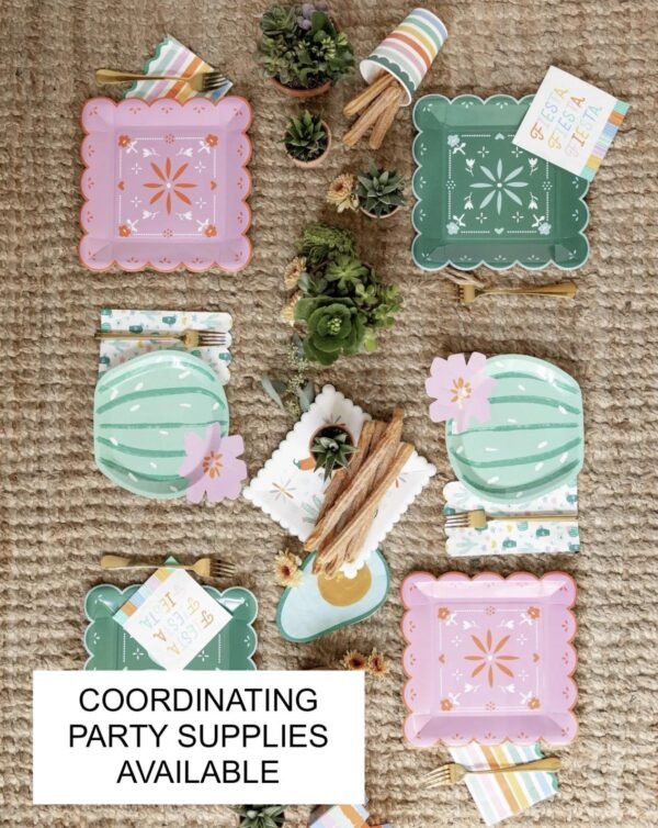 Cactus Party Plates 8ct - 图片 5