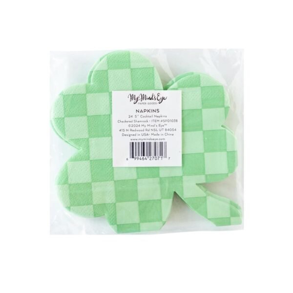 Checkered Clover Napkins - 图片 3