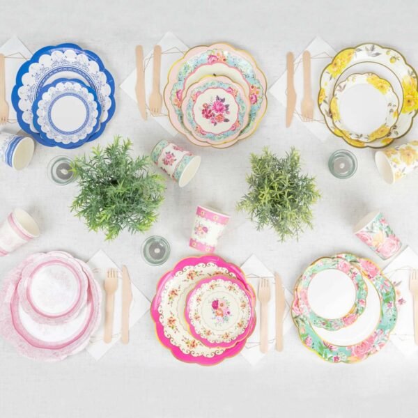 Disposable Tea Party Supplies Kit - 图片 16