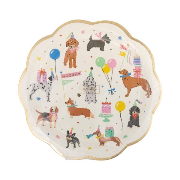 Dog Birthday Party Plate - 图片 6