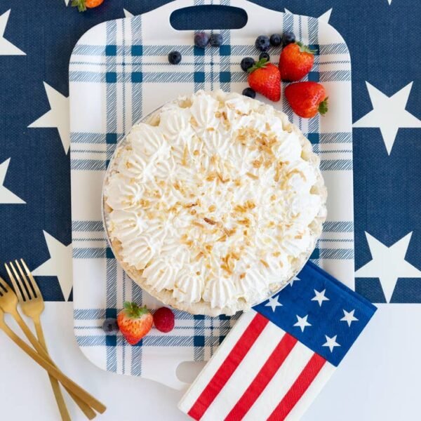 Denim and Stripes Paper Napkin- Large - 图片 5