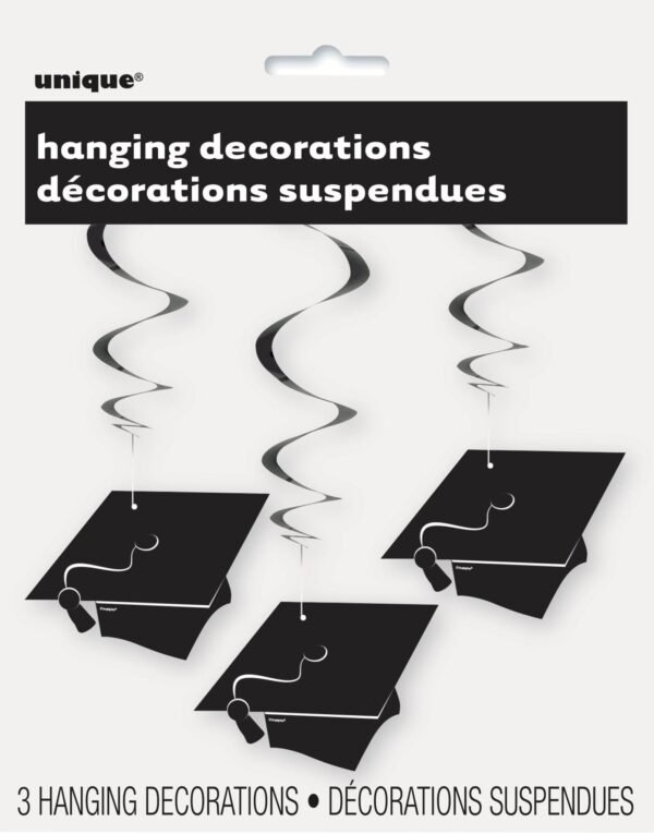 Graduation Party Hanging Swirl Decorations - 图片 2