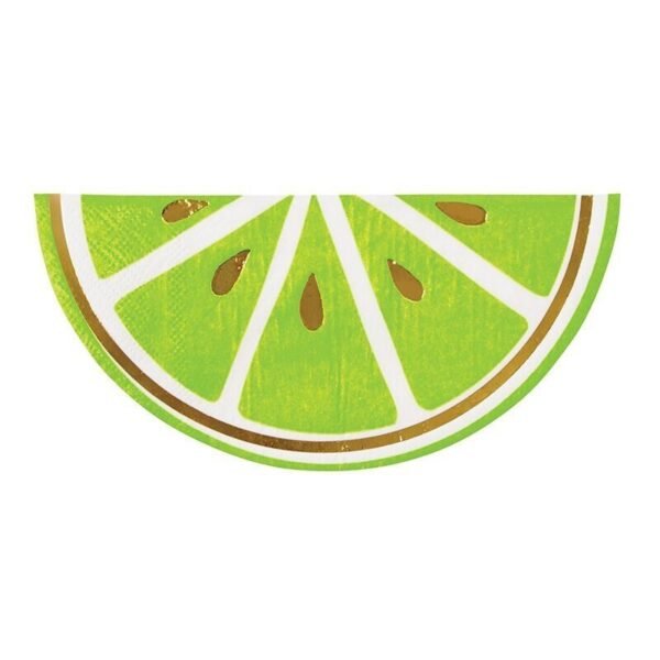 Lime Wedge Napkins 20ct