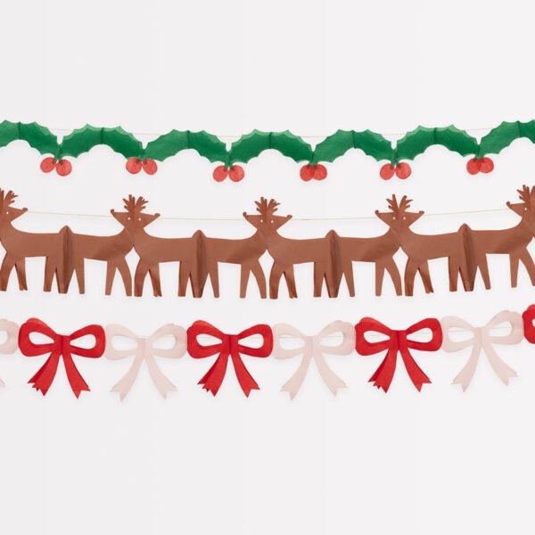 Tissue Paper Chrismas Garlands - 图片 3
