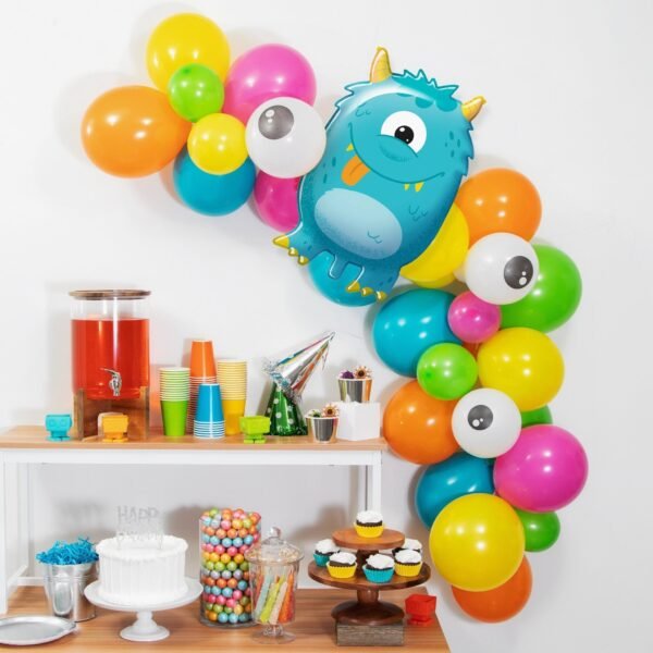 Monster Balloon Garland - 图片 2