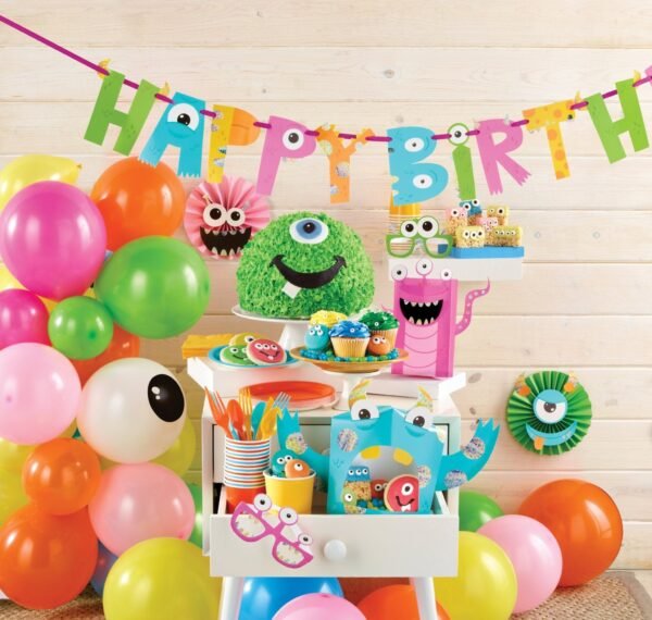 Monster Birthday Banner - 图片 2