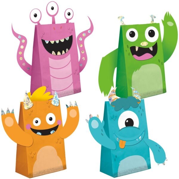 Monster Party Favor Treat Bags