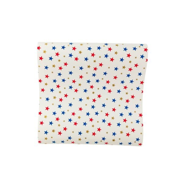 Patriotic Stars Paper Table Runner