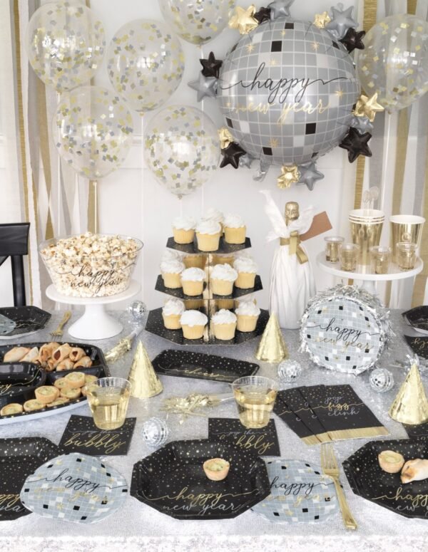 NYE Disco Ball Napkins - 图片 2
