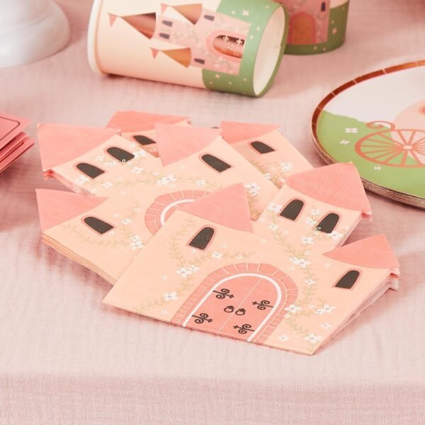 Princess Castle Party Napkins - 图片 2
