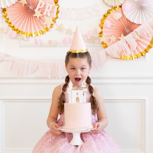 Princess Party Hats 8ct - 图片 2