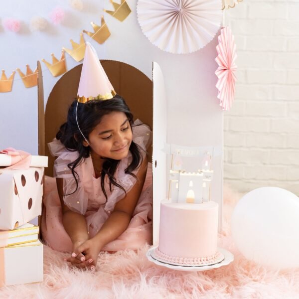 Princess Party Hats 8ct - 图片 3