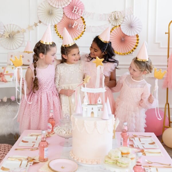 Princess Party Hats 8ct - 图片 5