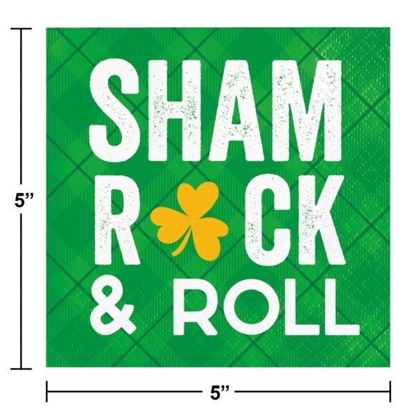 Sham Rock & Roll Napkins - 图片 3