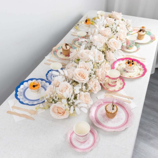 Disposable Tea Party Supplies Kit - 图片 15