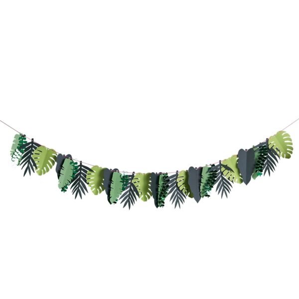Tropical Leaf Party Garland - 图片 2