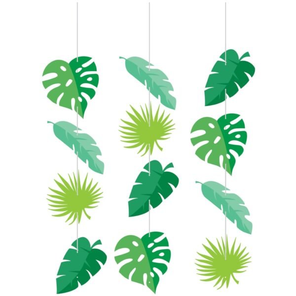 Tropical Party Palm Leaf Decorations