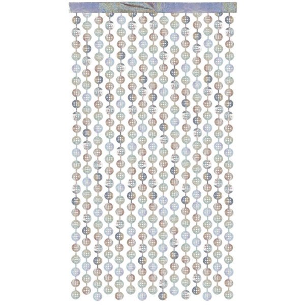 Metallic Disco Ball Door Curtain - 2m x 1m - 图片 3