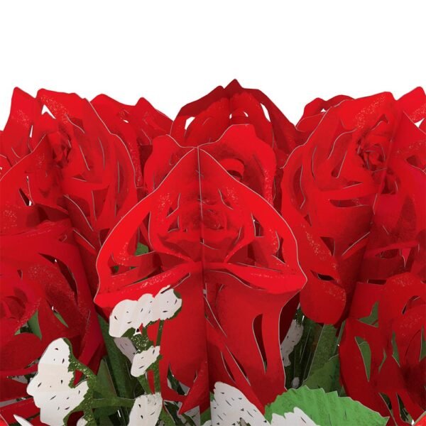 Valentine's Day Flower Bouquet and Sentiment Set for Wife - 图片 3