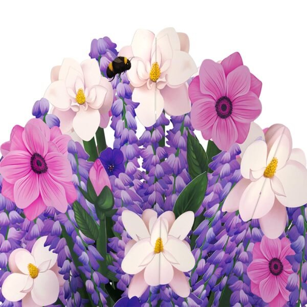 Sweetest Mom Hummingbird Pop-Up Card & Bouquet Bundle - 图片 5