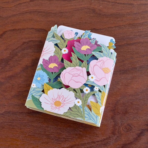 Happy Mother's Day Floral Loooooong Card™ (Expands to 2 feet) - 图片 2