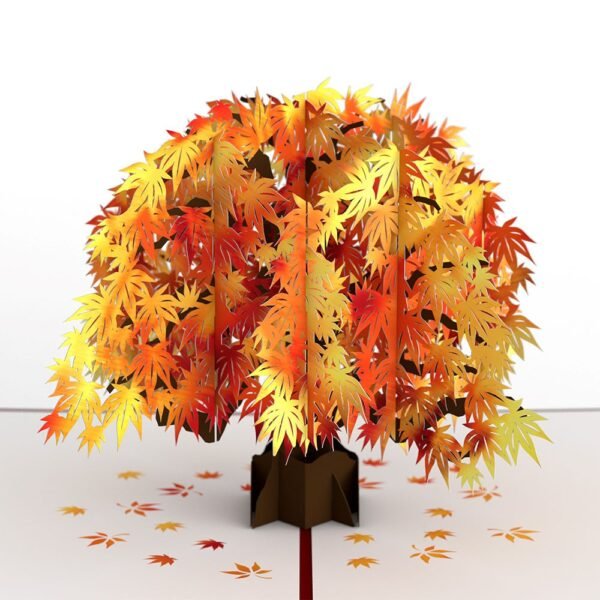 Sugar Maple Tree Pop-Up Card - 图片 2